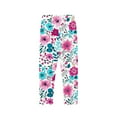 thumbnail image 3 of NAISIBABY Toddler Girls Leggings Pants, Stretchy Soft High Waisted Fashion Prints Kids Outerwear Pants Multicolor 4-5T, 3 of 4
