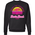 thumbnail image 2 of Inktastic Summer Enjoy the Sunshine Destin Beach Florida in Pink Adult Sweatshirt, 2 of 4