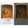 thumbnail image 2 of Caroline's Treasures SS4295CNL Chow Chow Candy Corn Halloween Portrait Ceramic Night Light, 6x4x3", multicolor, 2 of 2