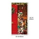 thumbnail image 3 of Adornos navideños de ancho para puerta, decoración festiva de Papá Noel, tapiz, 3 of 5