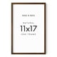 thumbnail image 1 of Marco de fotos Haus and Hues, 11 x 17 cm, marco de madera natural, 1 of 6
