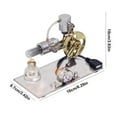 thumbnail image 2 of VONKY Engine Model Kit Toddlers Home Science Experimenter Toy with USB Cable Miniature Generator Motor Building Toys Preschool, 2 of 6