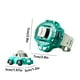 thumbnail image 3 of Juguete de muñeca de coche de carreras miniatura, coche de control remoto de 2.4GHZ, juguetes de reloj, coche de RC de Navidad, adecuado para niños y adultos, regalo de cumpleaños, azul, 3 of 9