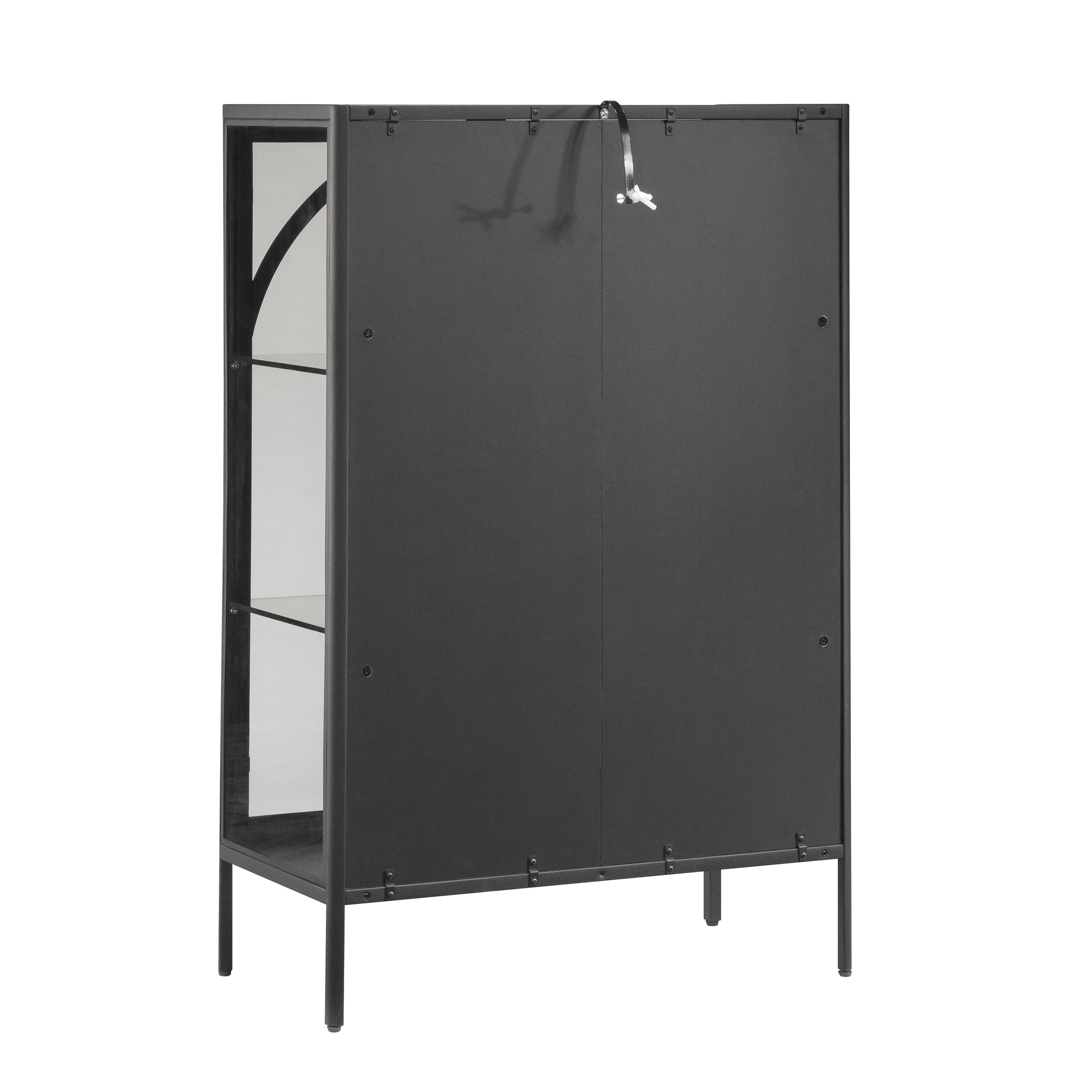 Better Homes & Gardens Nola Accent Cabinet, Black Finish