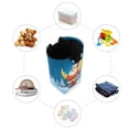 thumbnail image 4 of Laundry Basket Laundry Hampers Storage Basket Store Clothes Lightweight and Foldable Beautiful Fat Santa Claus, 4 of 7