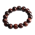 thumbnail image 1 of Minnieouse Cuentas de piedra natural - de ojo de tigre fácil de usar Cuentas de oración única Regalo de cómodo Ropa, zapatos y accesorios Miscelánea Ojo de tigre rojo12MM, 1 of 6