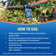 (2 pack) Cutter Backyard Bug Control Ready-to-Spray Concentrate, Kills Mosquitoes, Fleas and More, 32 Oz