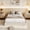 Cream white, variant on PYY Bed Frame Minimalist Fluted Wood Platform for Home Office - Low Profile Bed Base, Noise-Free, Easy Assembly, No Box Spring Needed - Twin Size, Cream White