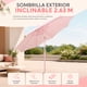 thumbnail image 2 of Sombrilla Jardin Exterior 2.63m Inclinacion Playa Terraza, 2 of 7