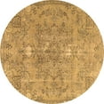 thumbnail image 1 of Ahgly Company Indoor Round Persian Brown Traditional Area Rugs, 4' Round, 1 of 4