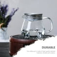 thumbnail image 5 of Coffee Pot Carafe Tea Automatic Teapot Stainless Water Bottle Travel Transparent, 5 of 6