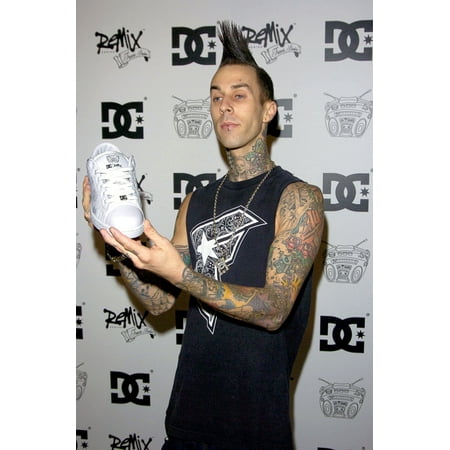 Travis Barker At Arrivals For Travis Barker Dc Shoes Launch Party Lax Nightclub Los Angeles Ca November 14 2005 Photo By David LongendykeEverett Collection Celebrity