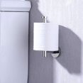 thumbnail image 2 of Portarrollos DE papel higiénico XCF DE acero inoxidable cromado para baño y cocina plateado, 2 of 4