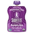 Mamma Chia Organic Vitality Squeeze Snack, Blackberry Bliss, 24 3.5