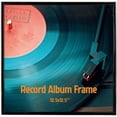 thumbnail image 4 of Home&Habitat 12.5x12.5 Black Photo Album Frame, 6 Pack, Record Album Frames,Holds 12.5x12.5 Photos, 4 of 5