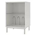 thumbnail image 1 of Ameriwood Home Lumina Turntable Stand in White, 1 of 11