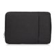 thumbnail image 1 of Matsuzay Bolsa para portátil de 15 pulgadas, reutilizable, lavable, con asa, cremallera protectora, Color sólido, multibolsillo, bolsa de Almacenamiento y organización del hogar Negro, 1 of 6