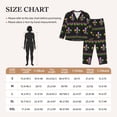 thumbnail image 6 of Ocsxa Women 2 Piece Floral Pajamas Lounge Set Mardi Gras Fleur De Lis Loungewear, 6 of 9
