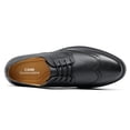 thumbnail image 2 of CMR CHAMARIPA Tall Men Shoes - Height Elevator Shoes For Men - Black Brogue Derby Shoes, 2 of 7