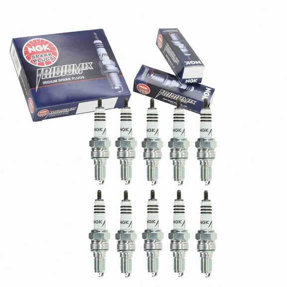 10 pc NGK 3797 Iridium IX Spark Plugs for 5368 90793-20162 98059-58916-HE 98059-5891F 999-06910-X9-021 IUH24 U24FER-ZU9 Ignition Wire Secondary