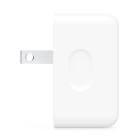 Apple - 35W Dual USB-C Port Compact Power Adapter - White
