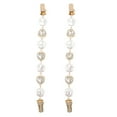 thumbnail image 1 of 2pcs Baroque Pearl Cardigan Clips Sweater Shawl Clips Brooch Pin Collar Clips, 1 of 8