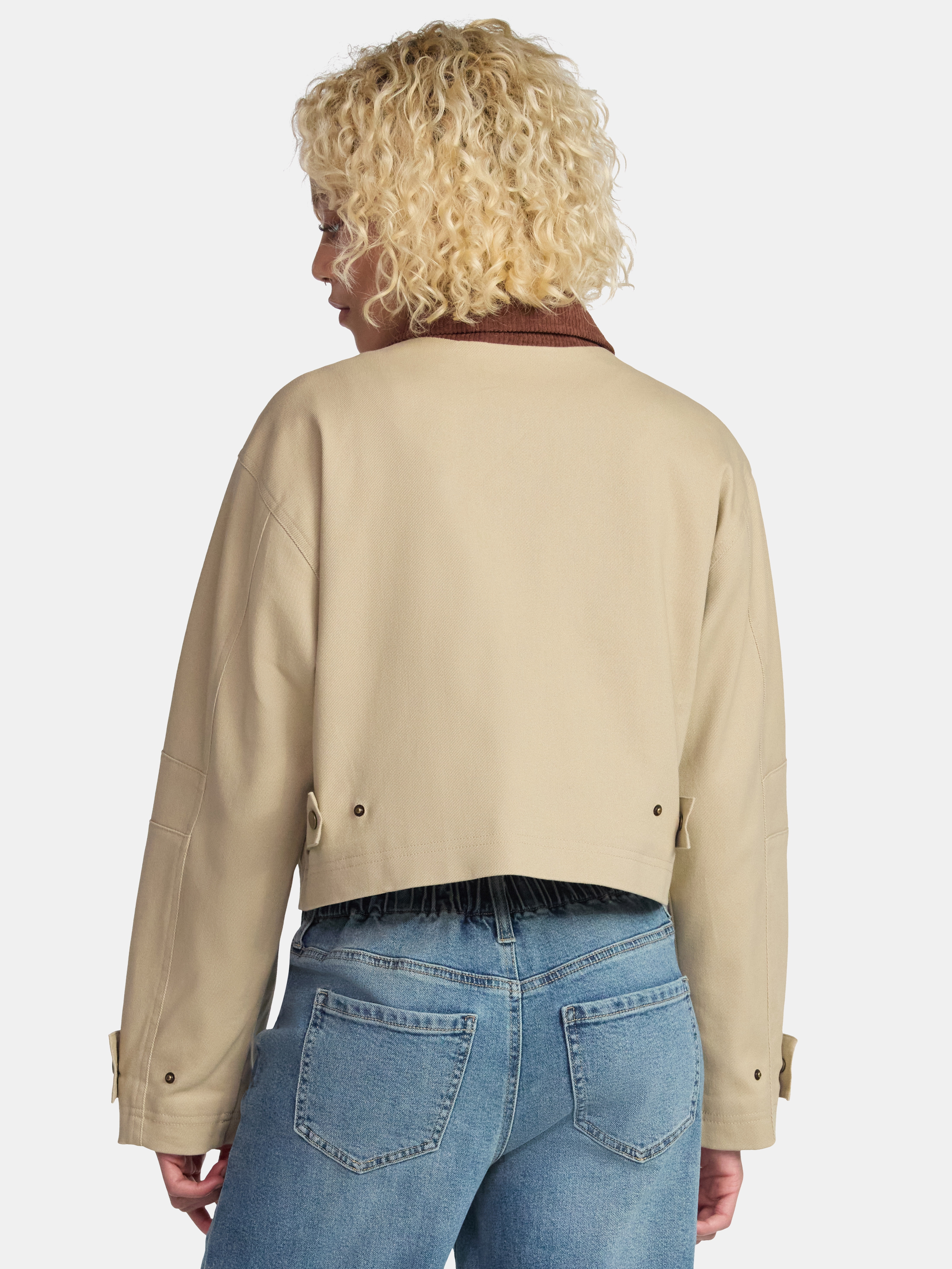 No Boundaries Trucker Jacket, Women's