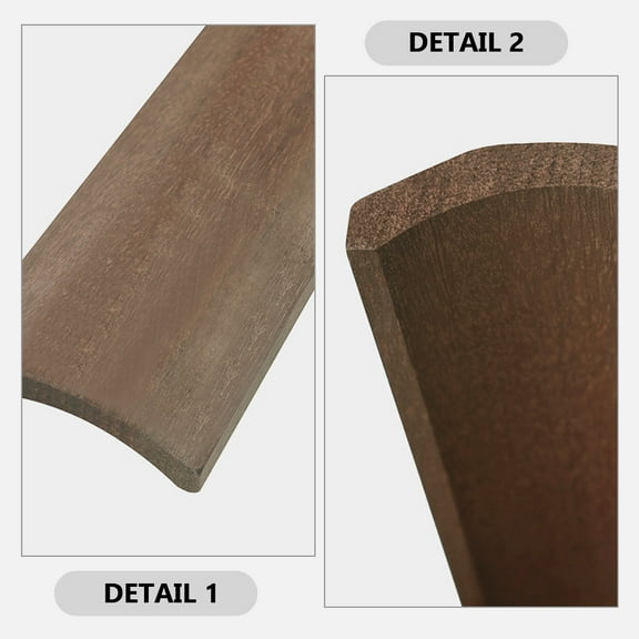 LEXSOMEO Cello Fingerboard Replacement Cello Fretboard Wooden Cello Fretboard Cello Accessory (Triangle)