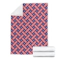 thumbnail image 4 of Manta premium con estampado de rayas USA Star, 4 of 5