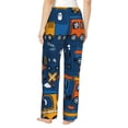 thumbnail image 3 of Fotbe Funny Steam Train Women's Pajama Pants,Sleepwear Pants,Pj Bottoms Drawstring And Pockets-Large, 3 of 9