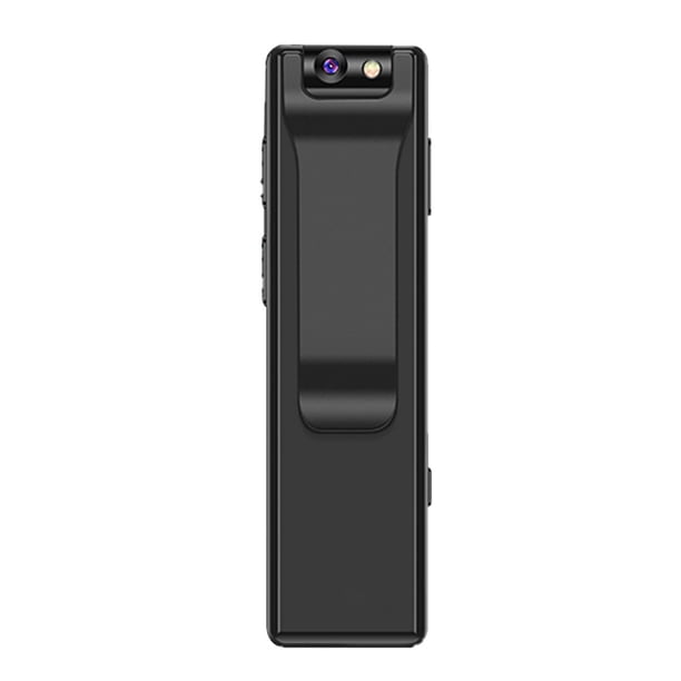 Minicámara grabadora de video corporal de 32G/64G, cámara activada por movimiento, cámara pequeña para niñera, cámara de seguridad pequeña para el hogar y la oficina, cámara que no necesita WiFi