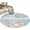 Blue, variant on Round Rug 3.3Ft Washable Non-Slip, Easter Eggs Circle Area Rugs for Living Room Bedroom, Spring Daisy Eucalyptus Leaves Light Blue Wood Indoor Floor Mats Carpet Runner for Home Decor Aesthetic