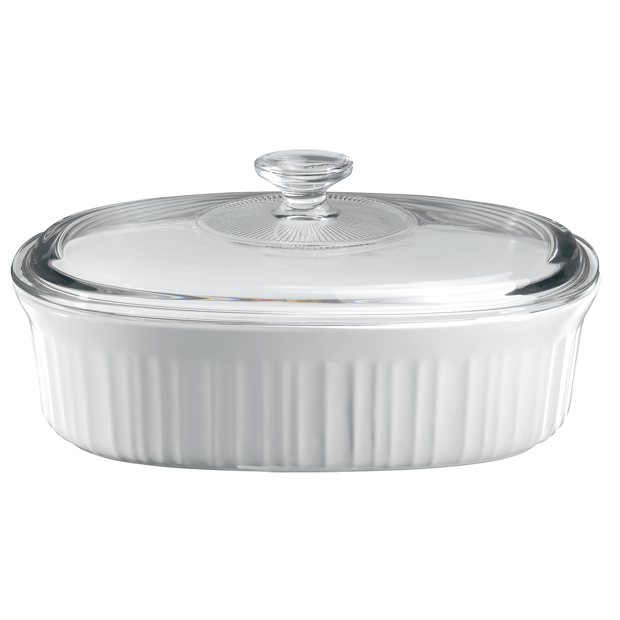 CorningWare French White 2.5-Quart Oval Baking Dish with Lid photo 7