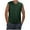 Army Green, variant on JIUKE Mens Workout Tank Tops Casual Gym Sleeveless V Neck Muscle Tee Shirt Loose Fitted Summer Top