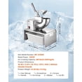 thumbnail image 7 of Commercial Ice Shaver 661 lbs per Hour Electric Ice Shaver with Replaceable Container 350W Premium Motor 4 Blades for Snow Cone and Ice Making Suitable for Dessert Shops Bars Parties Silver, 7 of 7