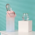 thumbnail image 3 of Botella de agua RYI Motivational de 1,9 L con marcador de tiempo con pajita sin BPA, 3 of 7