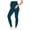 Blue, variant on Taqqpue Women's Maternity Leggings Over The Belly,Stretchy Pregnancy Yoga Pants Activewear Workout Tights Leggings