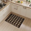 thumbnail image 2 of ODIKA 3'x5' Washable Area Rug Plaid Buffalo Check With Rustic Tartan Stripe Farmhouse Motif for Hallway, Laundry Room, Non-Slip, Flatweave, Easy Care, 2 of 5