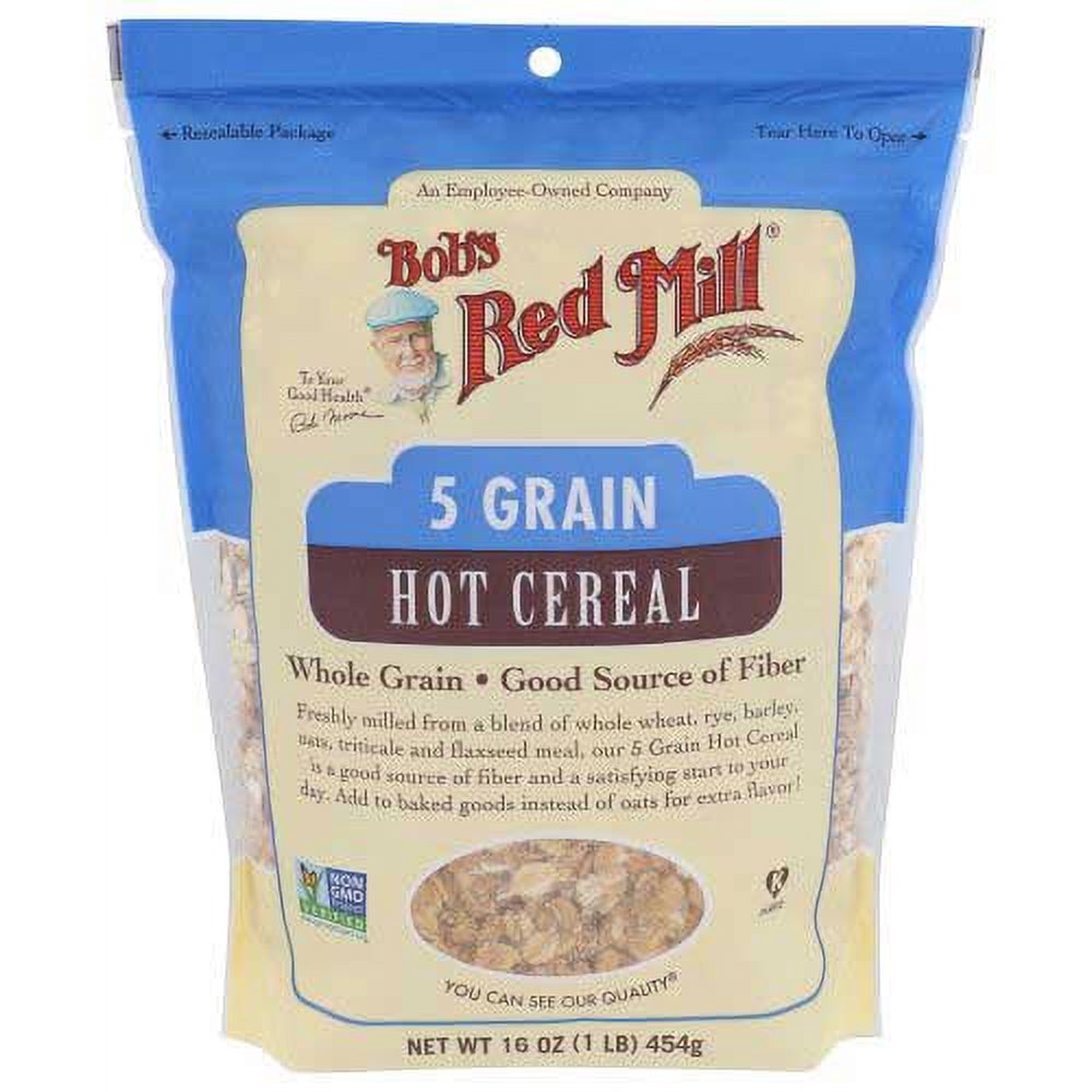 Bobs Red Mill 5 Grain Rolled Cereal, 16 Ounce -- 4 per case.