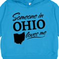 thumbnail image 3 of Inktastic Someone in Ohio Loves Me Toddler Hoodie, 3 of 4