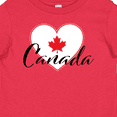 thumbnail image 4 of Inktastic Canada-heart and Maple Leaf Boys or Girls Baby T-Shirt, 4 of 5