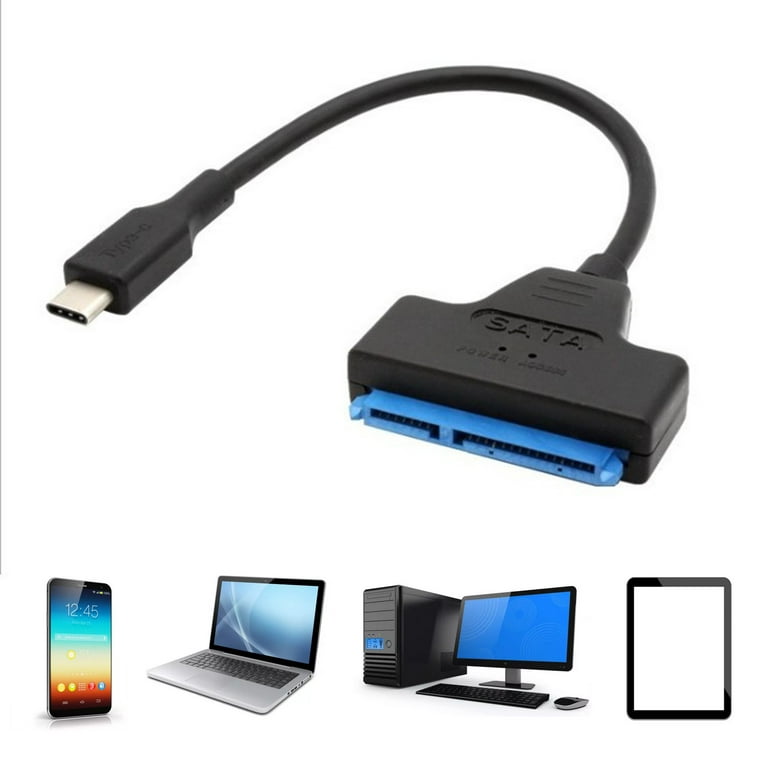 100pc USB 3.0 To Sata Cable For SATA III 3.5 2.5 Inch External HDD SSD Hard  Drive Easy Drive Cable DC5.5 12V 2A Power Adapter - AliExpress