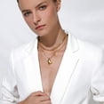 thumbnail image 2 of ChainsHouse Necklaces for Men Rolo Box Link Chain 14K Gold Plated Hip Hop Chain Necklaces for Boyfriends Birthday Valentine's Day Gift, Width 4/6mm, 14" 18" 20" 22" 24" 26" 28" 30" Length,Gift Box, 2 of 8