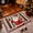 V, variant on Nkmbld Christmas Doormat, Xmas Front Door Welcome Mats, Non-Slip Santa Claus Floor Mat, Washable Carpet for Bathroom, Kitchen, Entryway