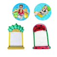 thumbnail image 2 of (Pineapple)Inflatable fruit pool float Watermelon Net Floating Bed Inflatable Pineapple Net Floating Row Net Hammock Mesh Reclining Chair, 2 of 5
