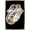 Gold Framed Version, variant on Rolling Stones - Logo Wall Poster with Push Pins, 22.375" x 34"