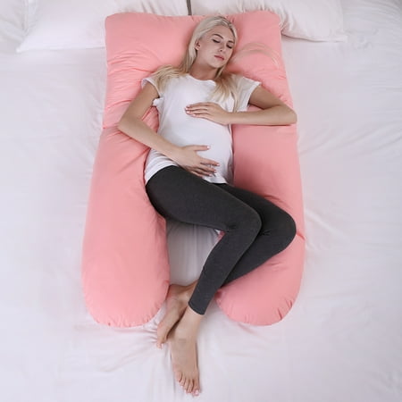 Jaxpety Pregnancy Pillow Pink Maternity Body Pillow For Extra