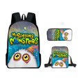 thumbnail image 1 of My Singing Monsters Monster Concert School Bag Cartoon Backpack Shoulder Bag Pencil Case Three Piece Set, 1 of 2