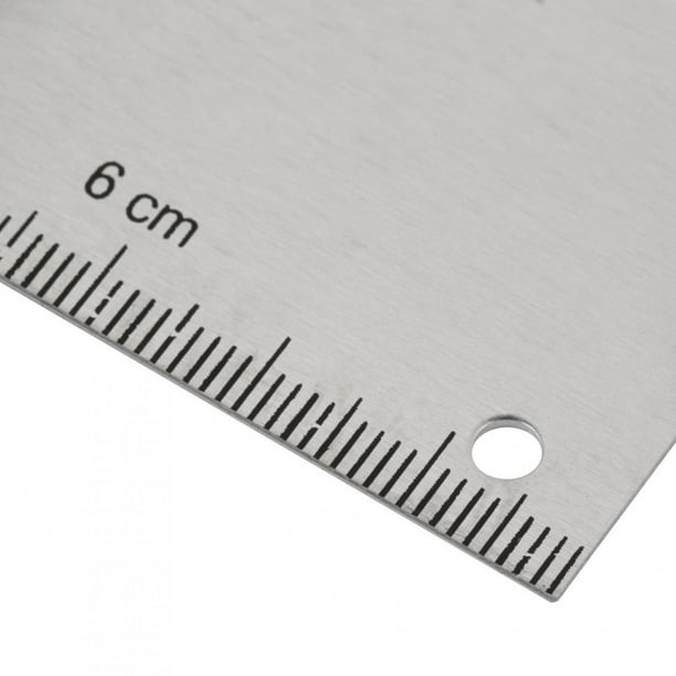 Règle de couture Jauge de mesure en métal Quilting Modèle de