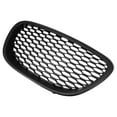 thumbnail image 4 of Car Front Matte Black Mesh Grill Grille Middle Bumper Grille Cover for Seat Leon MK2 1P1 2006-2009, 4 of 6